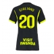 Atletico Madrid Giuliano Simeone #20 Replike Gostujuci Dres za Ženska 2026-27 Kratak Rukav